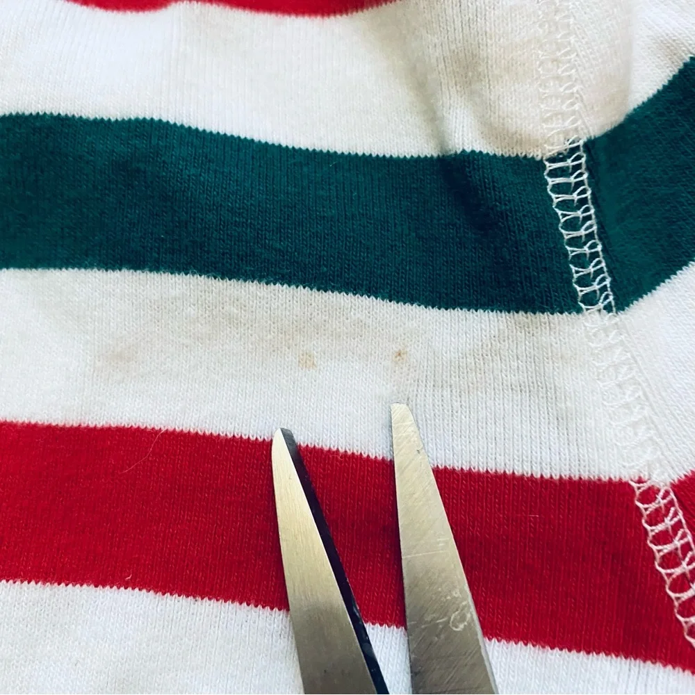 CREWCUTS Boy's 14 Striped Snug Fit Christmas Holiday Long Sleeve Cotton Pajamas